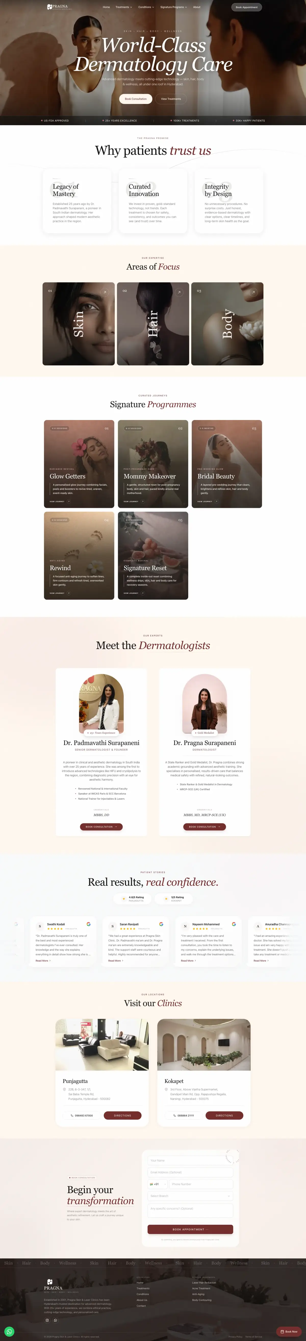 Pragna Skin Clinic Full Page
